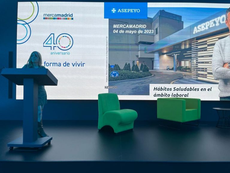 Asepeyo participa en la jornada organizada por Mercamadrid para conmemorar la semana de la Seguridad y Salud en el Trabajo